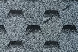 Ngói đá Bitum phủ đá tổ ong màu muối tiêu Cana