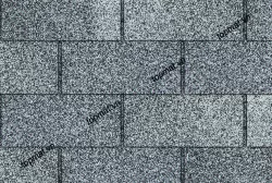 Ngói đá Bitum phủ đá đồng phẳng màu xám Cana