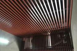 Trần nhôm Basi U38x45 Shaped, khe hở 80mm copy