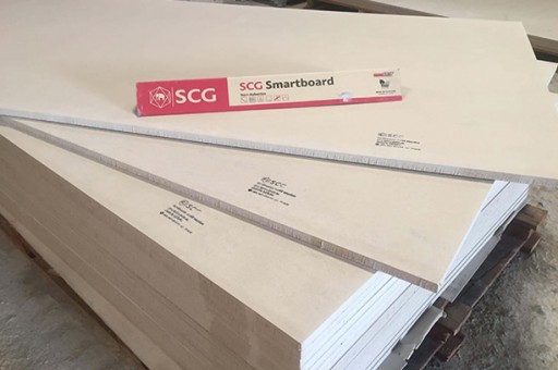 Giá tấm bê tông nhẹ Cemboard Smartboard 1220 x 2440 x 9