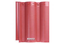 Ngói màu Ruby RD02 - Đỏ tươi