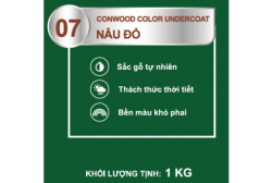 Conwood Color Undercoat 07 Nâu đỏ