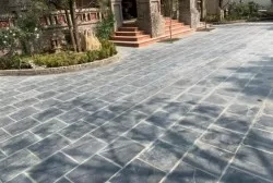 Đá xanh đen mài 40x40x2 cm