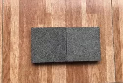Đá bazan đen băm mặt 15x15x2cm