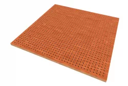 Gỗ tiêu âm 2 mặt phủ Melamine, lõi MDF lõi thường dày 9mm