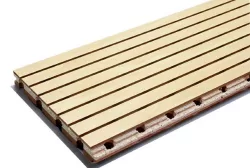 Gỗ tiêu âm 2 mặt phủ veneer, lõi thường dày 18mm