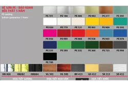 Tấm Alu Triều Chen nhôm xước 2440x1220x4x0.12mm