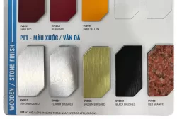 Tấm Alu Alcorest nhôm xước 2440x1220x2x0.06mm