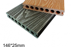 Sàn gỗ Ecowood ngoài trời 1 lớp vân 3D EW-3D02
