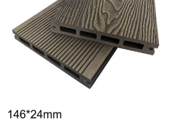 Sàn gỗ Ecowood ngoài trời 1 lớp vân 3D EW-3D03