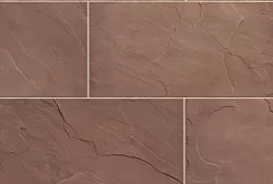 Flexible Stone Flat - Burgundy