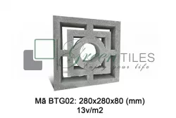 Gạch thông gió Greentiles mẫu BTG-02