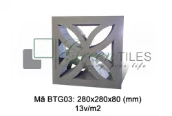 Gạch thông gió Greentiles mẫu BTG-03