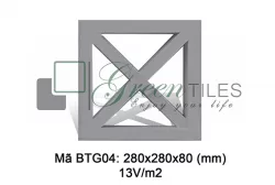 Gạch thông gió Greentiles mẫu BTG-4