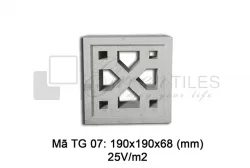 Gạch thông gió Greentiles mẫu TG-07