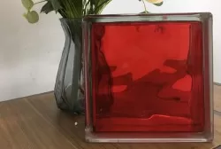Gạch kính Red – Đỏ khối 057