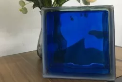 Gạch kính Cloudy Blue – Trơn xanh 011