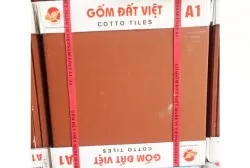 Gạch gốm Đất Việt không tráng men