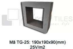 Gạch thông gió Greentiles mẫu TG-25