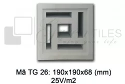 Gạch thông gió Greentiles mẫu TG-26