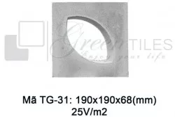 Gạch thông gió Greentiles mẫu TG-31