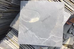 Đá slate ghi ốp tường 30x30x(0.4-1)cm