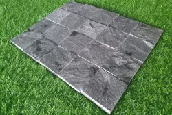 Đá tẩy xanh Đà Nẵng 10x10x(0.7-1.2)cm