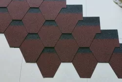 Ngói Bitum phủ đá BTM tổ ong màu đỏ