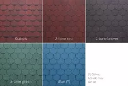 Ngói bitum vảy cá Tegola