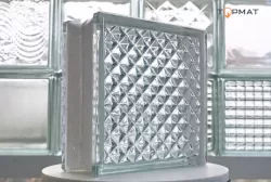 Gạch kính Lattice – Kim cương nhỏ 005