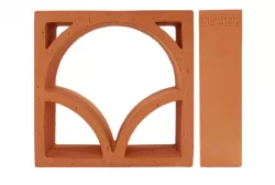 Gạch thông gió đất nung cánh quạt