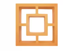 Gạch thông gió đất nung lập phương