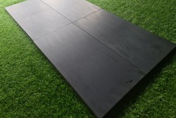 Đá bazan đen mài 30x60x2 cm