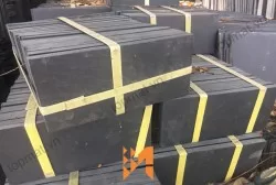 Đá slate đen vảy đồng Lai Châu 25x50x(0.8-1.2)cm
