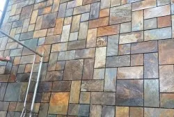 Đá đa sắc Lai Châu ốp tường đa quy cách