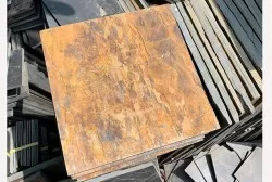 Đá slate đa sắc ốp tường 40x40x(0.4-0.7)cm