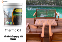 Dầu bảo dưỡng gỗ Thermo oil WB Natural (1L)