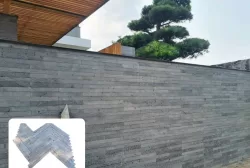 Đá ong xám 5x60x1.2cm ốp tường