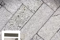 Đá ong đen 5x20x1.2cm ốp tường