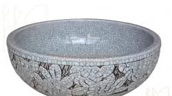 Chậu sứ hoa văn