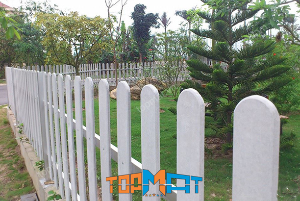 Hàng rào gỗ xi măng Smartwood Thái Lan- hàng rào xi măng giả gỗ