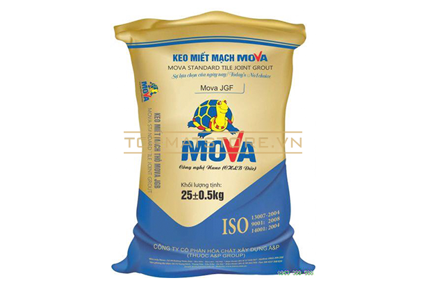 Keo miết mạch chà ron Mova JGF-007 (20kg)