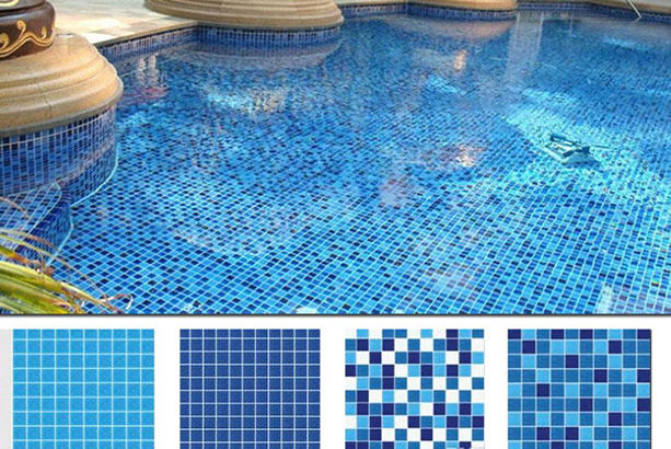 Gạch mosaic hồ bơi