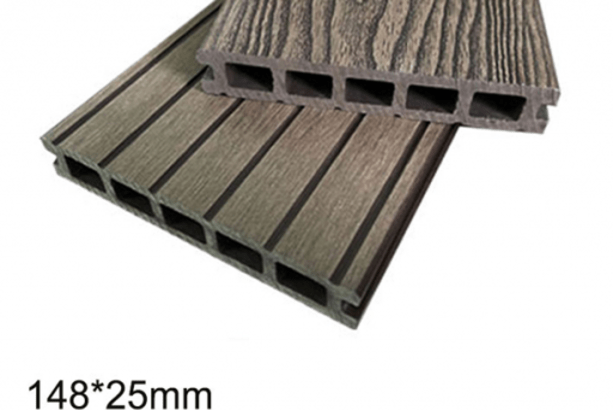 Sàn gỗ Ecowood ngoài trời 1 lớp vân 3D EW-3D06