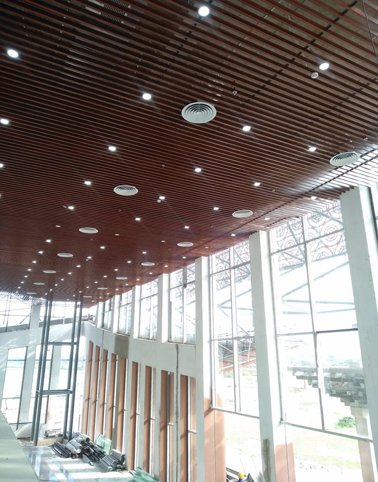 Topmat cung cấp Trần nhôm Aluking U – Shaped ceilings 75x30