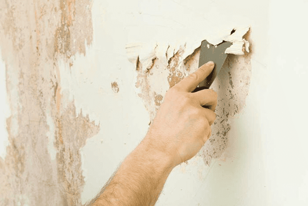 vệ sinh bề mặt ốp đá lên tường