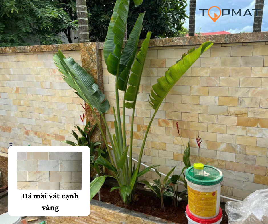 đá mài vát cạnh vàng