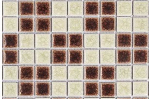 Giá gạch mosaic gốm men rạn