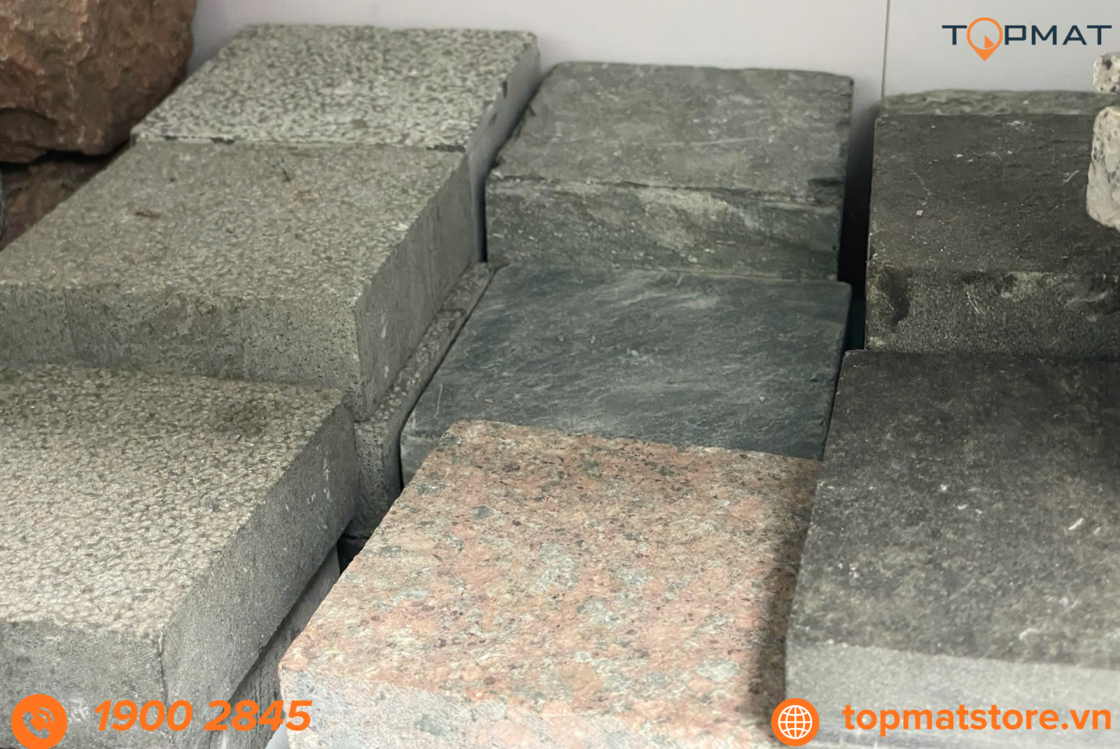 Đá cubic đa dạng bề mặt và gia công