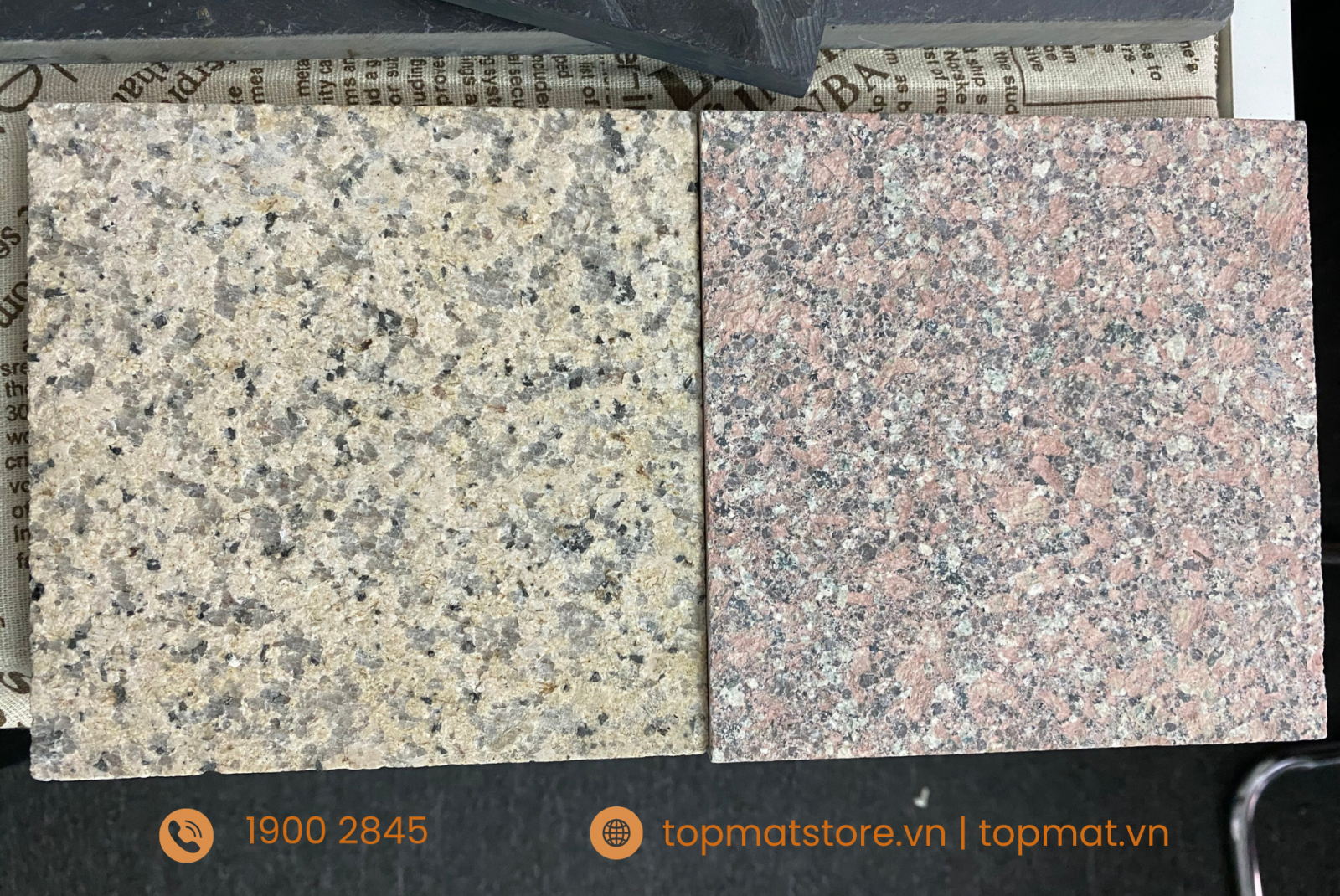 Đá granite khò nhám lát sân chống trơn trượt